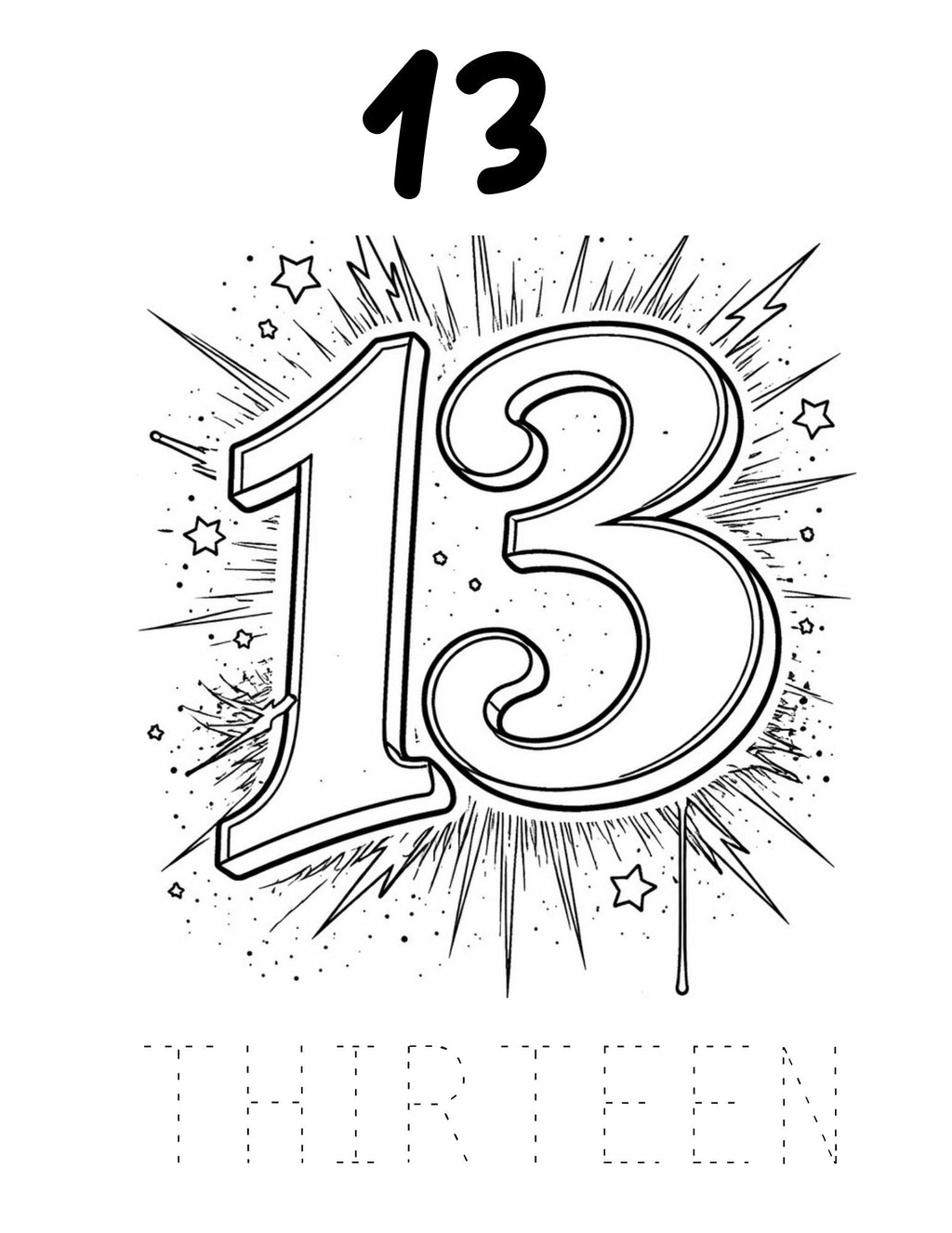 Numbers 1-20 Learning Activity Book