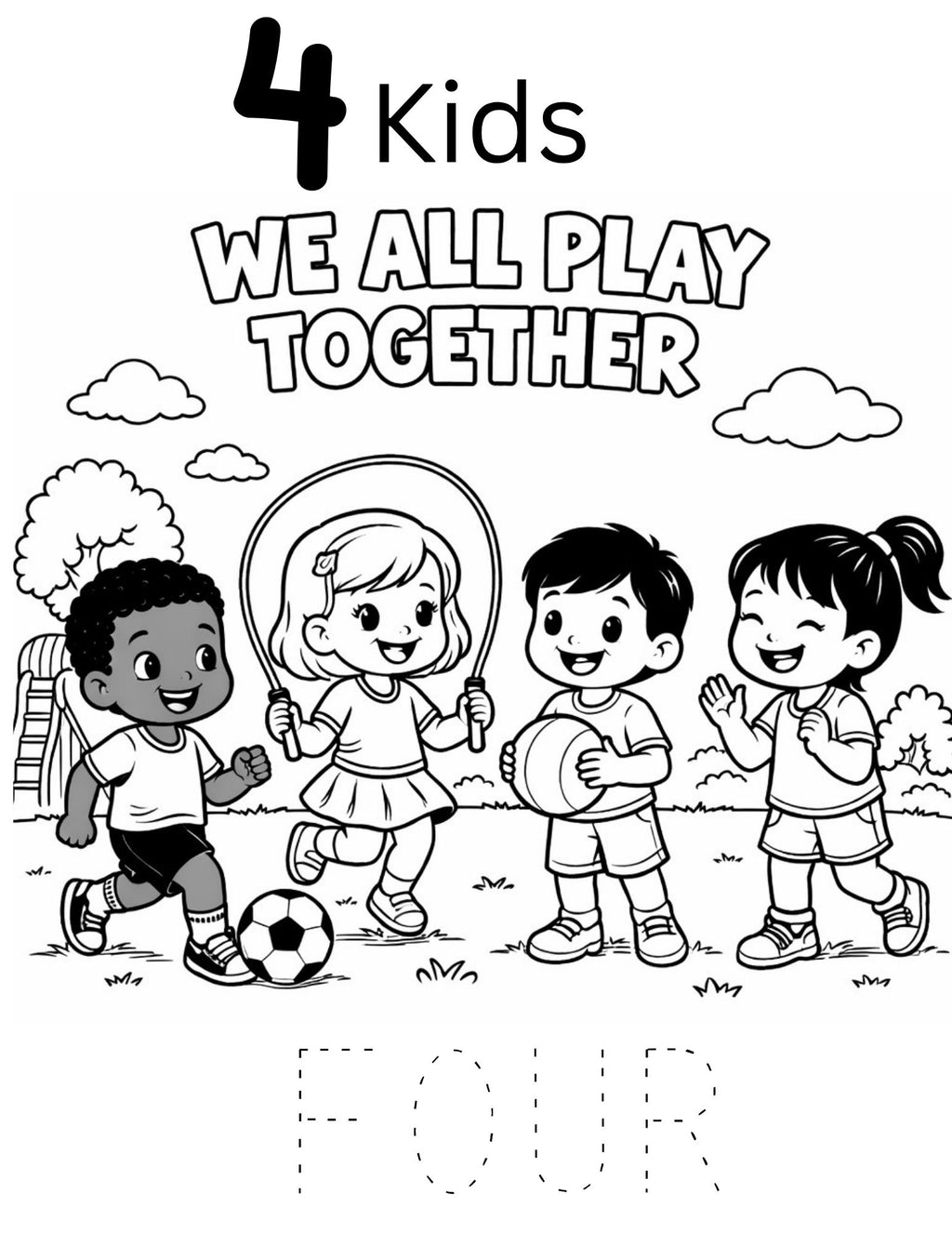 Numbers 1-20 Learning Activity Book